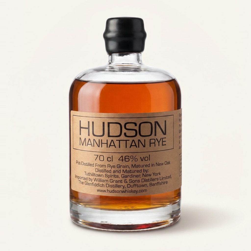 Hudson Manhattan Rye Whisky 70 cl