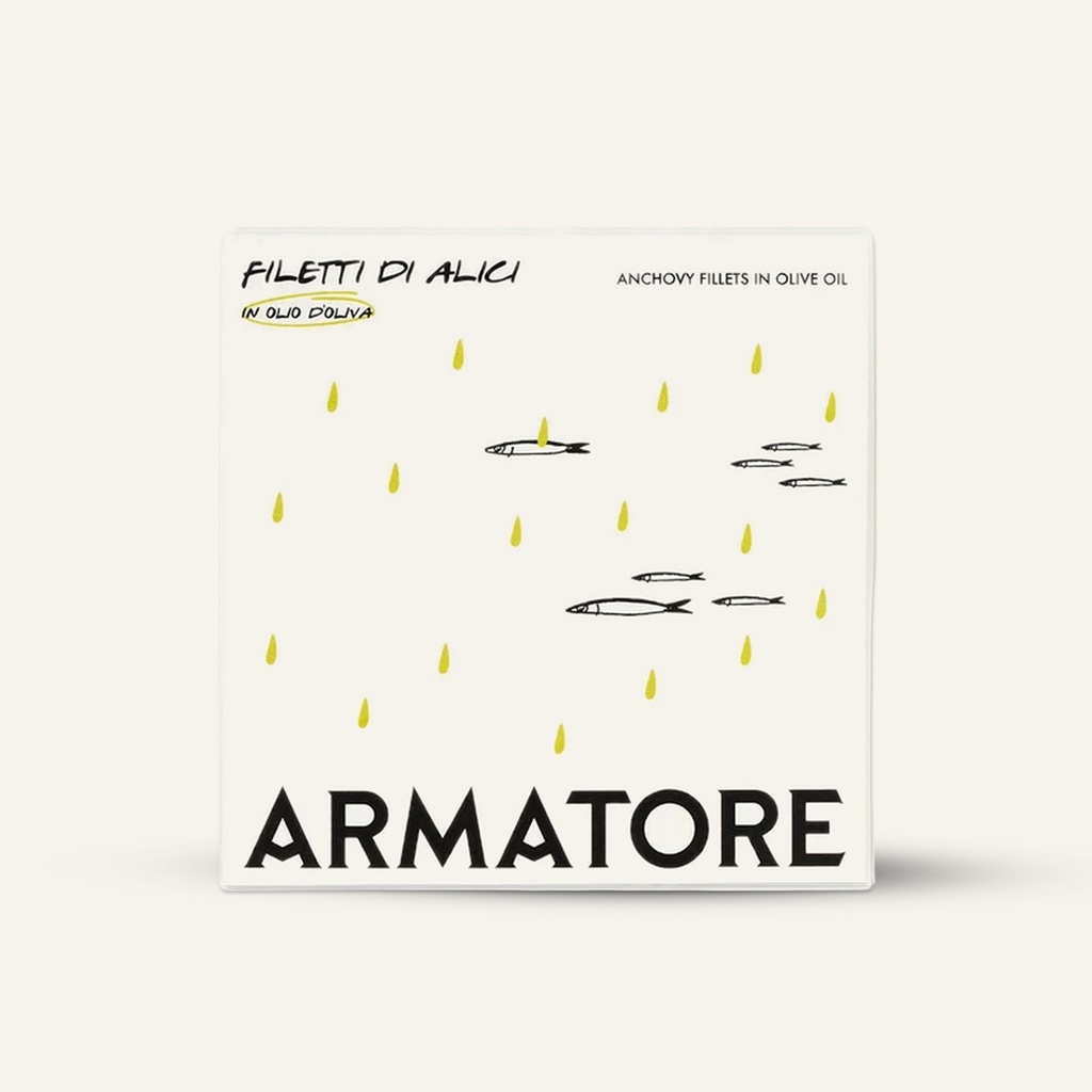 Armatore Cetara Filetti di Alici di Cetara all'Olio d'Oliva 90 gr
