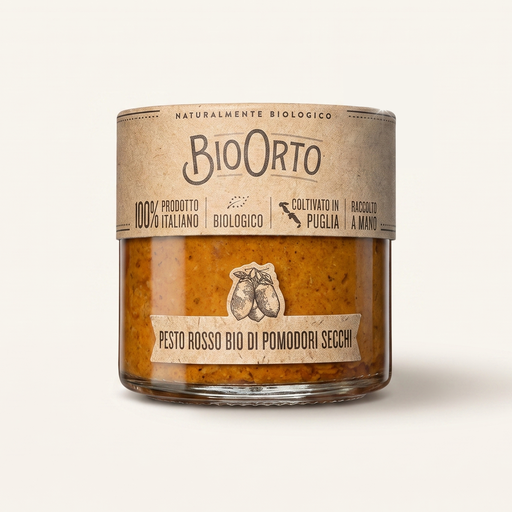 Bio Orto Pesto Rouge de Tomates Séchées Bio