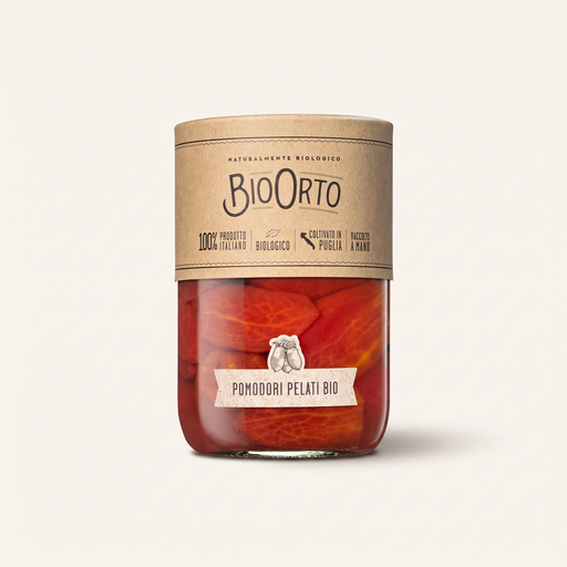 Bio Orto Pomodori Pelati al Naturale Bio