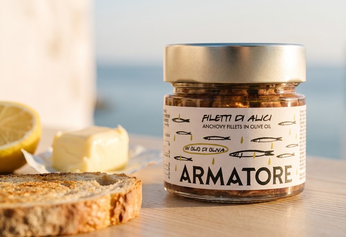 Armatore Cetara Filets d'Anchois de Cetara à l'Huile d'Olive