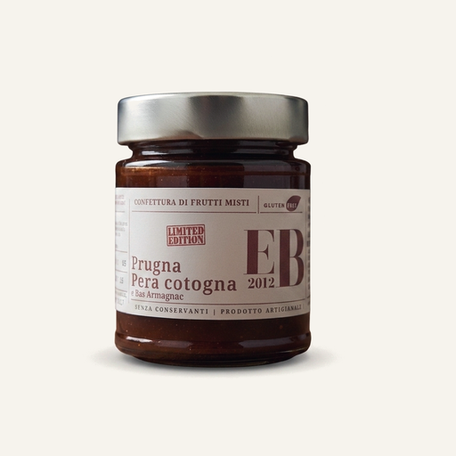Alessio Brusadin Confettura di Prugne, Mela Cotogna e Bas-Armagnac