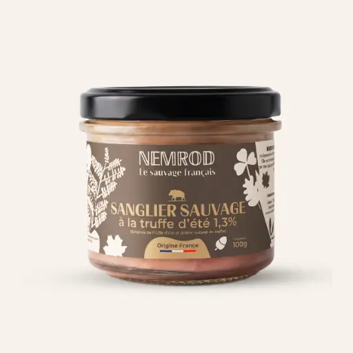 Nemrod Terrine de Sanglier à la Truffe d'Été 100 gr
